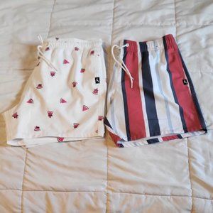 Mens Hollister Swim Trunks Large